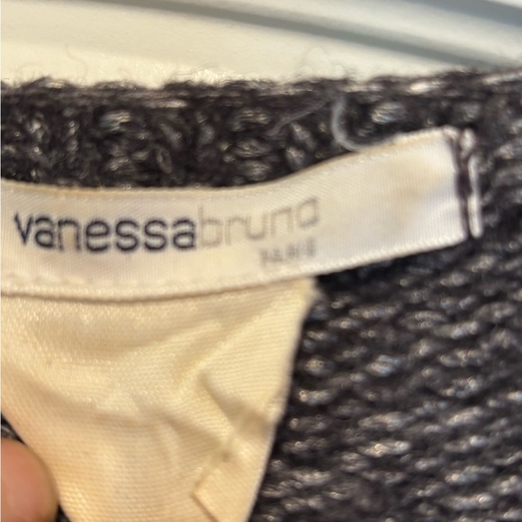 Vanessa Bruno Charcoal V-Neck Sweater - Picture 3 of 7